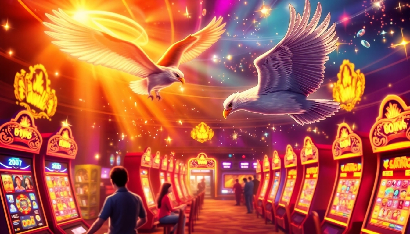 Immerse yourself in online casinos vibrant ambiance with enthusiastic players enjoying gaming screens.